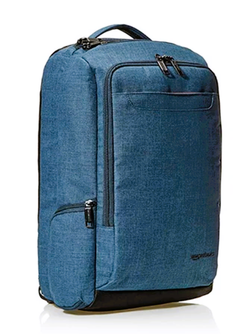 AmazonBasics Slim Carry On Backpack 17.3-Inches